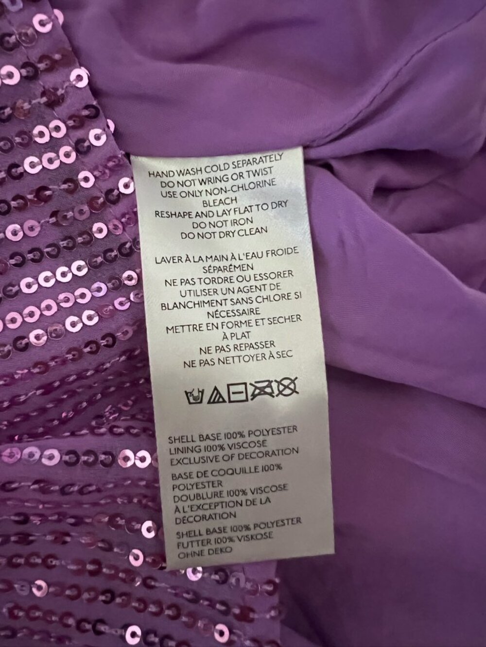 Maeve Bettina Tiered Shirt Dress: Sequin Mini size XSP - Picture 13 of 14